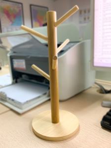 ไม้ไผ่อะคาเซียที่เก็บถ้วยไม้เนื้อแข็งขนาด120X250มม. หรือ120x200มม. ทำจากเวียดนาม - Product Image 6