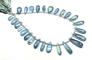 ลูกปัดหินอัญมณีทรงลูกแพร์ขนาด8นิ้วทำด้วยมือ - Product Image 3