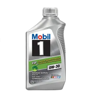 Mobil 1 ESP Advanced Full Synthetic 0W-30 Authentic Motor Oil 1- Quart ( Pack of 6) Made in US