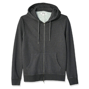 Sweat à capuche à fermeture éclair pour hommes avec tissu tricoté couleurs et logo personnalisés lavable 100% coton mélangé vente en gros - Product Image 3