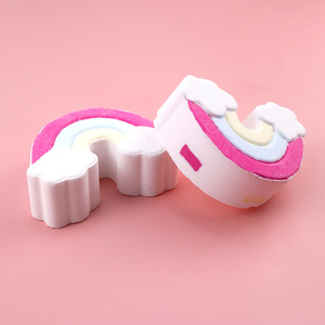 ระเบิดอาบน้ำสำหรับเด็ก,ระเบิดอ่างอาบน้ำลายคลาวด์สีรุ้ง OEM ขายส่งแบรนด์ผลิตเอง - Product Image 6