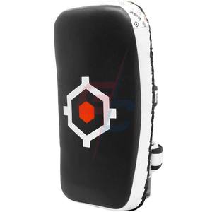 Professional Curved Thai Pads for <b>Kickboxing</b> & MMA Thick Cowhide Leather | Professional Thai pads Martial Arts - Product Image 4