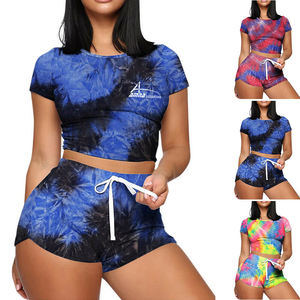 Haut court à manches courtes pour femmes, vêtements de plein air d'été, Sublimation, sexy - Product Image 4