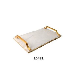 ถาดเสิร์ฟหินอ่อนรูปปลา ถาดเซรามิกหินอ่อนสีขาวสำหรับเสิร์ฟและตกแต่ง ขายส่ง - Product Image 3