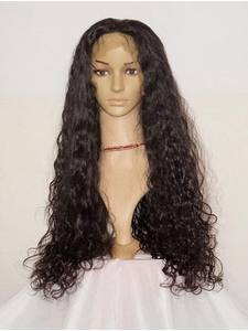 วิกผมด้านหน้ามีความหนาแน่นสูงหมวกแก๊ปขนาดกลางทำจากขนมิงค์อินเดียสองชั้นเรียงเป็นเส้นผมคน - Product Image 5