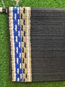 Sacoche féminine en laine occidentale, couverture de selle en feutre, taille flexible, 33 "L x 36" W x 1 ", épaisseur MO08 - Product Image 4