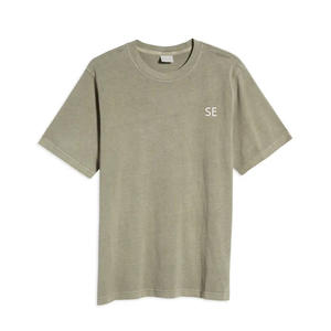 T-shirt pour homme à col rond, 100% coton satiné, manches longues, respirant, séchage rapide, écologique, personnalisable, imprimable par sublimation - Product Image 6