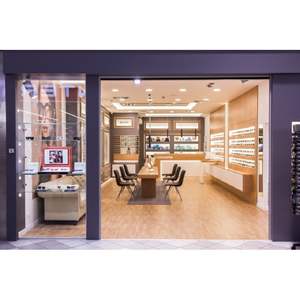 Exhibidores de Gafas de Sol Ray-Ban Modernos y Personalizados al Mejor Precio de Fábrica, con Retroiluminación de Logotipo Luminoso y Estantes - Product Image 5