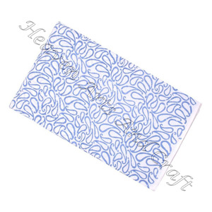 Tela de algodón con estampado de bloques de algodón para confección de bolsos de vestir, tela de algodón con estampado Floral a mano, tela de algodón estampada para reutilización - Product Image 3