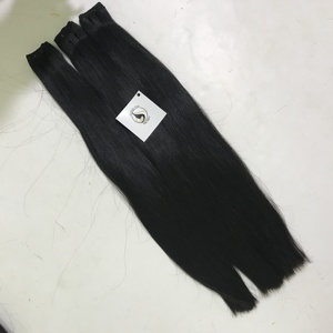 ผมต่อของมนุษย์เกรดเวียดนาม3มัดพร้อมแผ่นปิดหนังกำพร้าบริสุทธิ์ยังไม่ได้ทำ100% - Product Image 2