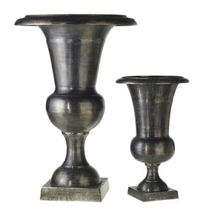 Decoración del hogar Aluminio Diseño único Florero de metal Florero a precio mayorista Florero de metal niquelado - Product Image 6