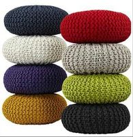 Indische seil hocker gestrickte hocker