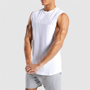 Personnalisé Hommes Gym Workout Débardeur Singlet Casual Fitness Spandex Muscle Fit Tricoté Méthode de tissage - Product Image 3