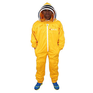 Traje de Apicultura Amarillo de Algodón Transpirable y Cómodo, Protección Personal para Agricultura, KOKAL Sports KS-BS1 PK - Product Image 3
