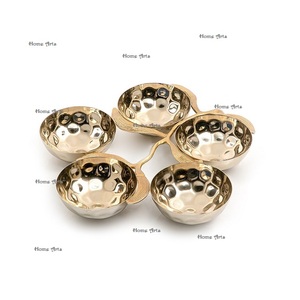 Cuenco decorativo de acero inoxidable de la mejor calidad, cuenco para servir dulces de forma redonda de nuevo diseño para los más vendidos - Product Image 2