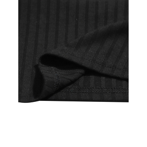 Nouveau Dernier Tendance Toute vente personnaliser Meilleur Prix Ribbed Ringer Fitness Wears Crop Top For Ladies - Product Image 4