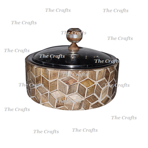 Greatest Quality Wooden Casserole Dish Hot <b>Pot</b> With <b>Steel</b> <b>Pot</b> And Cover For Home Hotel And Wedding Serving Hot <b>Pot</b> - Product Image 4