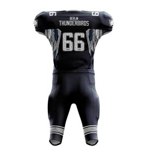 เสื้อทีมอเมริกันฟุตบอลแบบใส่ได้สองด้านเสื้อเจอร์ซีย์ทีมอเมริกันฟุตบอลดีไซน์ยอดนิยมทนทาน - Product Image 6