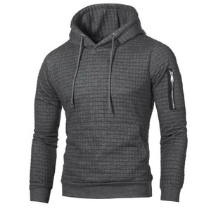 Sweat à capuche décontracté pour homme 2020, coupe ajustée, motif imprimé, imperméable, grande taille, printemps/automne, coton/bambou, écologique - Product Image 1