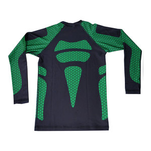 kyokushin kai rash guard plain wholesale mma rash guard - Product Image 2