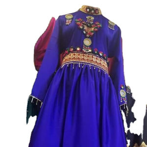 AJM Fine Quality Banjara Tribal Étnico Vintage Vestido de fiesta musulmán tradicional por Afghan/Pakistan Kuchi Kochi Style - Product Image 1