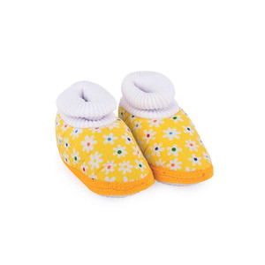 Bottines en coton imprimées pour bébé, pantoufles pour nouveau-né, chaussons personnalisés, vente en gros, - Product Image 1