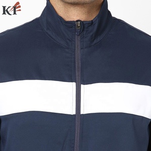 KEVEN IMPEX Wholesale Custom Men Sport Jacket Thin Sporty Long Front Hooded Quick Dry Waterproof Casual Plain Windproof Canvas - Product Image 5