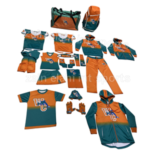 Nuevo diseño Oferta Paquete Uniformes de fútbol americano Corto Totalmente sublimado Alta calidad Secado rápido Transpirable Oferta caliente Desgaste - Product Image 2