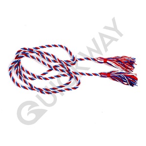 Cuerdas de Cordón con Patrón Plano Personalizable, Trenzadas de Metal, Seda y Nailon con Acabado Recubierto, Accesorios para Uniformes Ceremoniales - Product Image 1