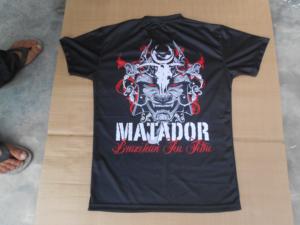 Camiseta cuello redondo impresión por sublimación a todo color venta al por mayor OEM y ODM Rash Guard hecho en Pakistán - Product Image 4