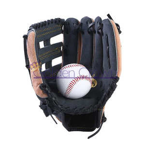 Gant de baseball épaissir Outfield cuir PU pichet adulte gants de baseball gants d'entraînement - Product Image 1
