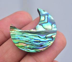 Wholesale Natural Sea <b>Shell</b> Charm Mother of Pearl Crescent Moon Horn Pendant For Fashion Jewelry Making - Product Image 4