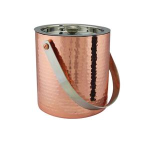 Seau à glace en acier inoxydable plaqué cuivre, Design Antique, nouveau Design fait à la main - Product Image 6