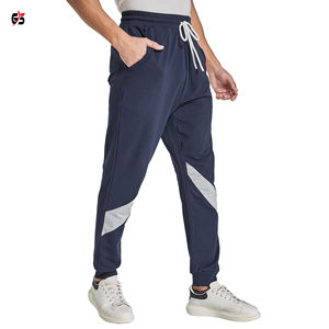 Pantalon de Jogging 100% coton pour homme, en tissu polaire, Logo personnalisé, pour Yoga, course à pied, Jogging, produit OEM, livraison gratuite - Product Image 3