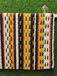 Manaal Enterprises Reya New Zealand Wool Western <b>Saddle</b> Blanket Top Felt Pad Sensor Flex Size 33" L x 38" W x 1" Thickness MO02 - Product Image 5