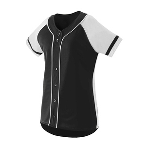Camiseta de béisbol de todos los equipos para mujer, camiseta de estilo caliente para chicas, camiseta de béisbol en blanco para mujer con diseño de impresión personalizada - Product Image 6