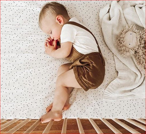 Original Cotton Cotton Fitted Crib Sheet Plain Fitted Baby Crib Sheet - Product Image 1