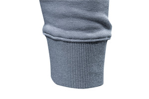 Sweat-shirt à manches longues décontracté en coton pour hommes Streetwear à capuche Impression personnalisée Couleur unie Hiver Teint uni Design Dernier style - Product Image 5