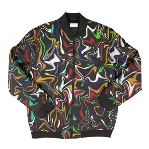 Veste d'originalité pour hommes et femmes, modèle OEM, Logo brodé, Sublimation, modèle à la mode, veste bombardier fantastique - Product Image 5