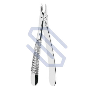 Instrumentos quirúrgicos dentales manuales con etiqueta CE No.54 Fórceps molares superiores de acero inoxidable para extracción y separación - Product Image 1