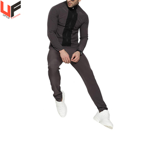 Custom Extreme Super Skinny Joggers Hombres Fitness Tech Chándal con capucha Plain Muscle Workout Ropa - Product Image 3