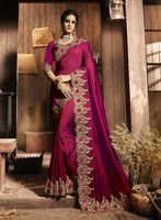 Blusa de Sari de Rayón con Bordado Pesado, Prenda India para Mujer, para Fiestas y Bodas, Precio Bajo al por Mayor, Étnica