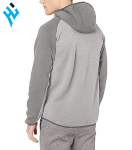 Nouvel arrivage de sweat à capuche zippé en tricot de conception pull imprimé personnalisé sweats à capuche surdimensionnés dernier sweat à capuche en polaire d'entraînement - Product Image 4