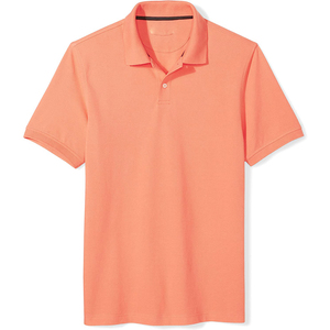 Chemise de golf personnalisée pour homme en tissu de haute qualité, motif uni, broderie, impression, coupe classique, col roulé, écologique, sur mesure - Product Image 1