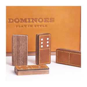 Domino Box in Vintage Manufacture <b>Board</b> and Traditional - Product Image 4