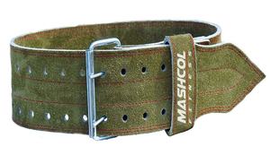 Cinturón de gimnasio de levantamiento de pesas de cuero de alta calidad 2025, cinturón de entrenamiento de gimnasio de cuero de gamuza de 4 pulgadas de ancho, cinturón de entrenamiento de soporte trasero resistente - Product Image 2