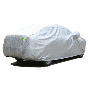 ZS fábrica <span class=keywords><strong>verano</strong></span> aislamiento térmico coche estacionamiento UV sol lluvia impermeable Peva protección coche cubierta - Product Image 3