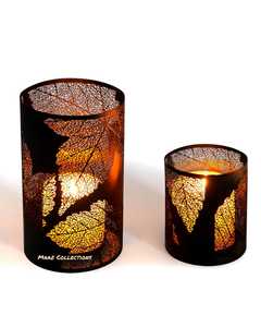 Candelabros y linternas votivas de metal artesanales para decoración del hogar navideña única al por mayor - Product Image 3