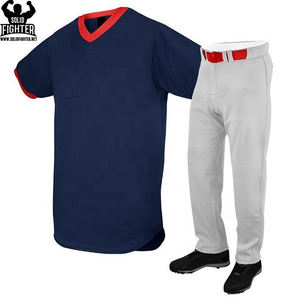 ใหม่ขายส่งปรับแต่งระเหิดผู้ชายเบสบอลซอฟต์บอลเครื่องแบบเสื้อ - Product Image 3