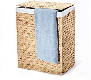 Water Hyacinth Hamper Water Hyacinth Laundry Basket <b>Storage</b> Dirty <b>Clothes</b> Vietnamese High Quality Product Cheap Price - Product Image 5